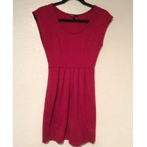 F21 red dress