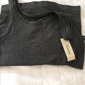 Soma super soft dark gray tank