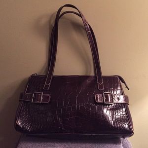 ✨SOLD✨ Classy Brown Croc Purse