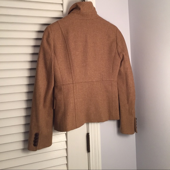 NWOT J Crew Tan Wool Blazer - Picture 4 of 4