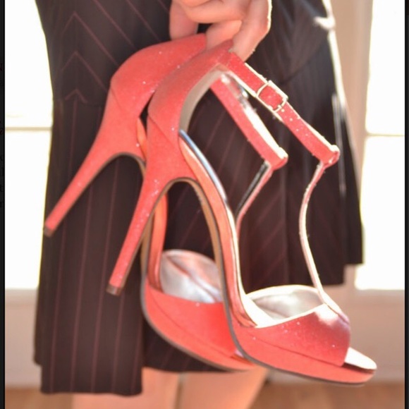 Michael Antonio Shoes - ๐๐บ Tipton Glitter Heels By Michael Antonio ๐บ๐ Michael Antonio Shoes - ๐๐บ Tipton Glitter Heels By Michael Antonio ๐บ๐