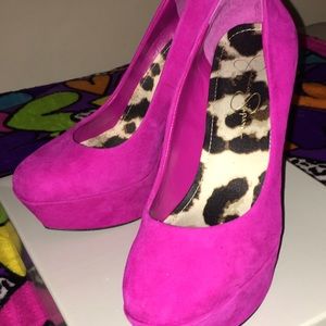 Jessica Simpson Devin platform heels