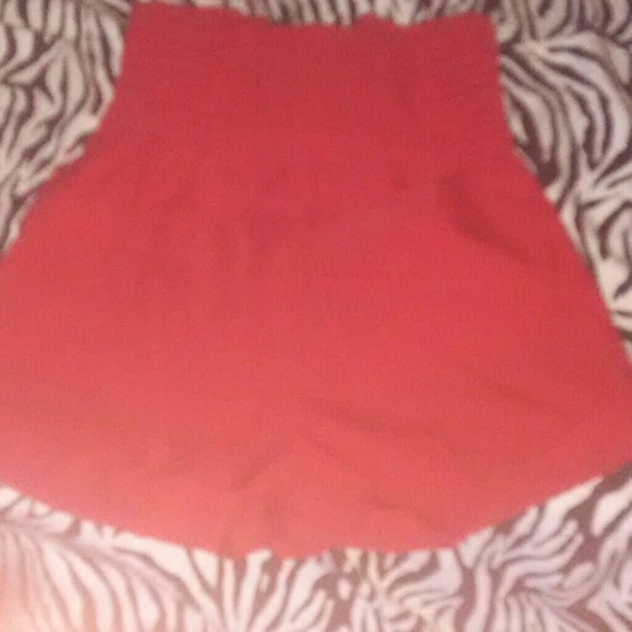 Orange mini shorts - Picture 2 of 4