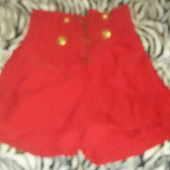 Orange mini shorts - Picture 4 of 4