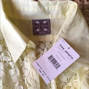 Free People shirt dress or beach cover up