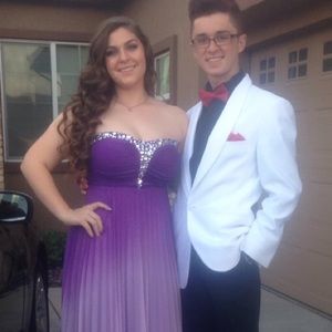 Sparkly Prom/Ball Dress w/ Rhinestones