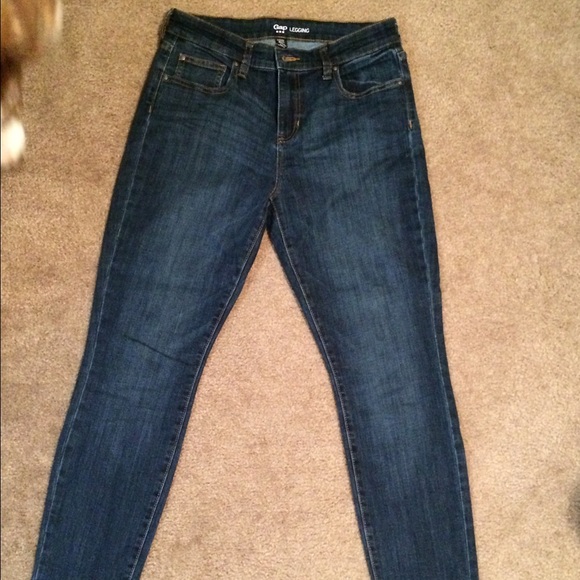Gap Mid-Rise Denim Leggings