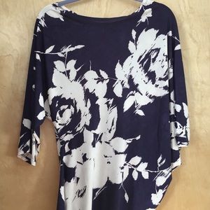 Printed off-shoulder mini dress