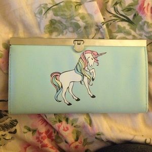 Unicorn Wallet Clutch