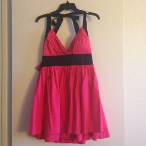 Pink and black Charlotte Russe party dress.