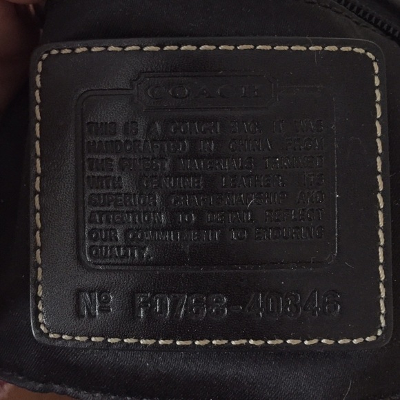 Authentic small coach bag - Picture 3 of 3