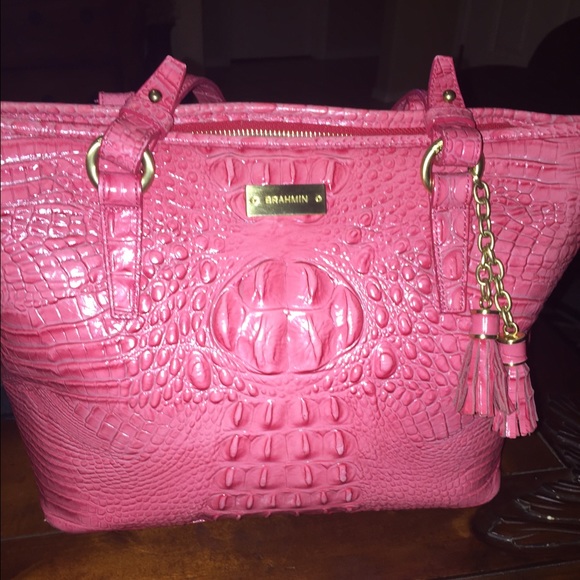 Brahmin coral shoulder bag