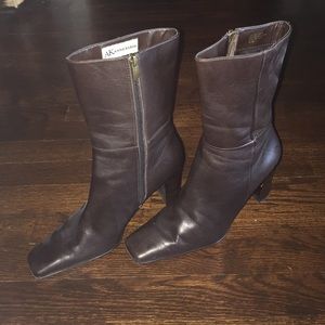 Anne Klein boots - chocolate brown