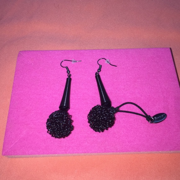 Black earrings from Feri... New with tags