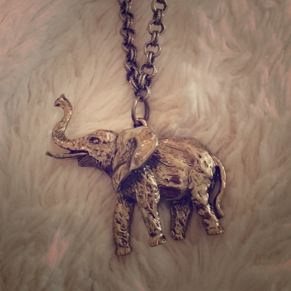 Silver Elephant pendant