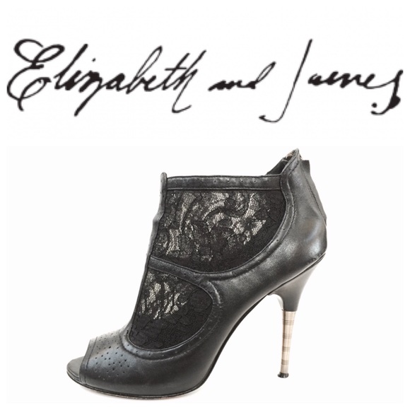 ELIZABETH AND JAMES black booties with duster!
