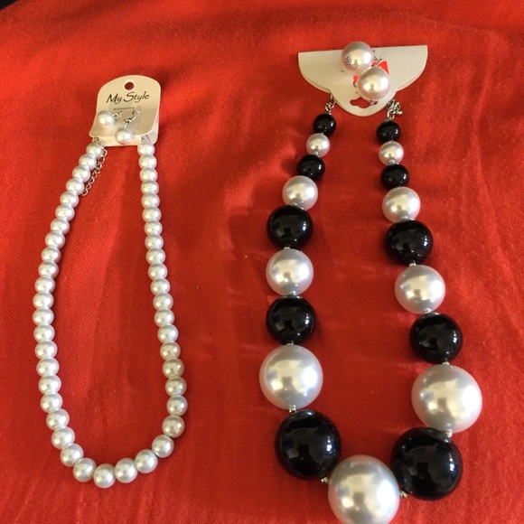 Pearl necklaces