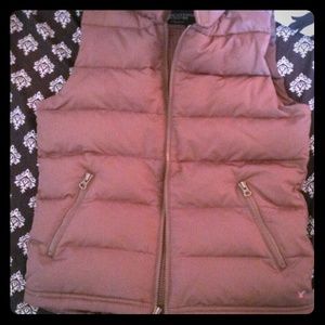 American Eagle Puff Vest Small