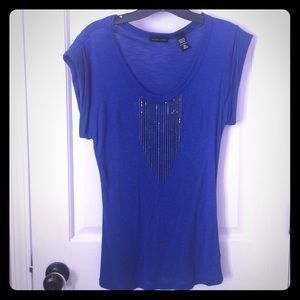 New York and company scoop neck tee