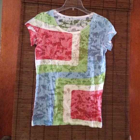 LOL vintage Tops - Color block t shirt