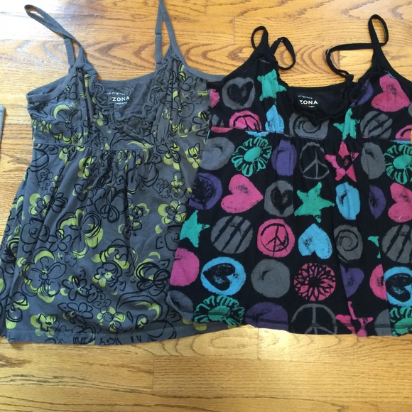 Two Arizona tanks! Cute and colorful