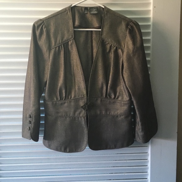 Metallic blazer