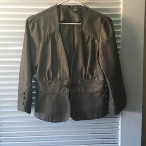 Metallic blazer