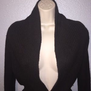 Talbots cardigan cashmere blend tulip bottom S