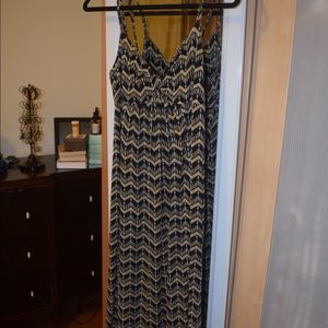 Black Midi Braided Strap Dress