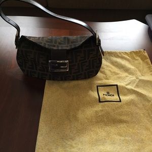 Authentic FENDI logo - small "Mama" bag