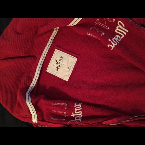 Red Hollister Hoodie