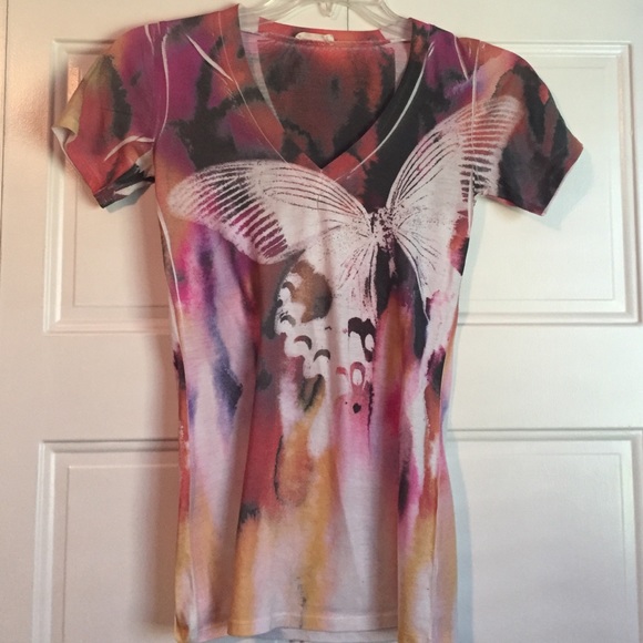 Butterfly Tie-Dye TShirt