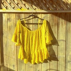 Off the shoulder top