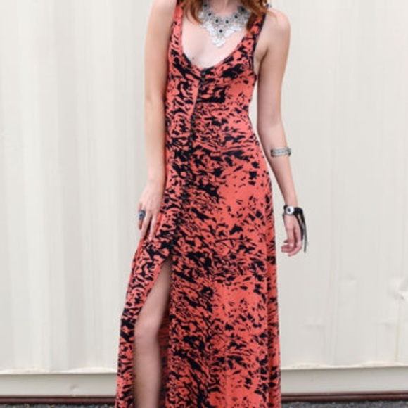 Pylo Splatter Maxi Dress