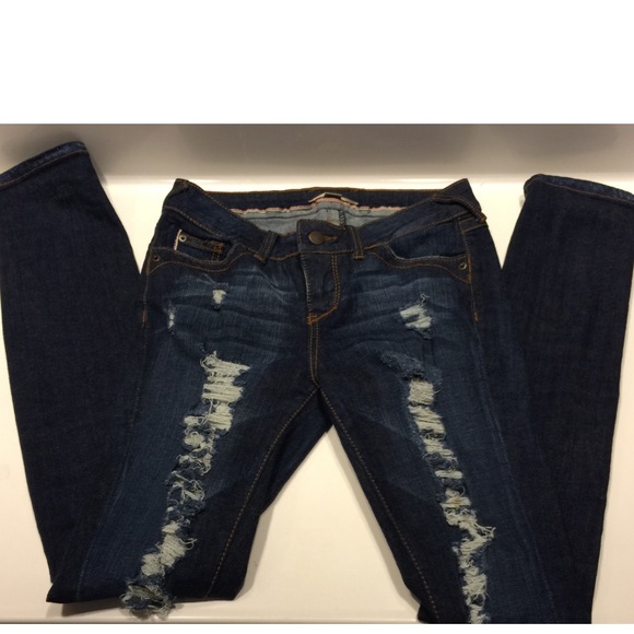 2.1 denim skinny jeans