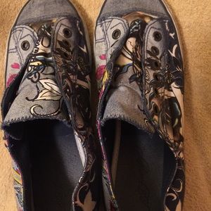 Ed Hardy Blue Koi Shoes 7