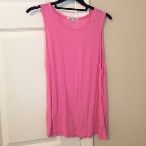 Urban outfitters pink muscle tank XS NWOT