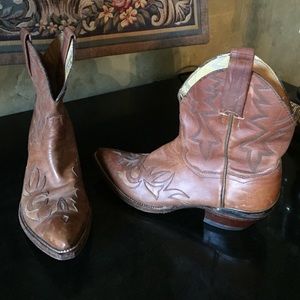 Ladies Sz 5.5 Leather Cowboy Boots
