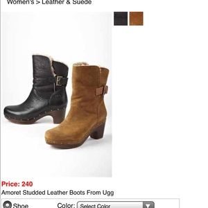 🎉🎉SALE🎉 Amoret studded Leather boots from Uggs