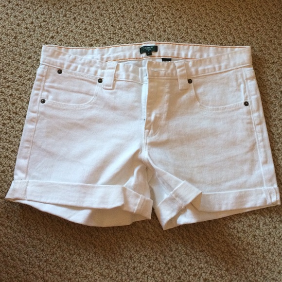 Jcrew White Shorts