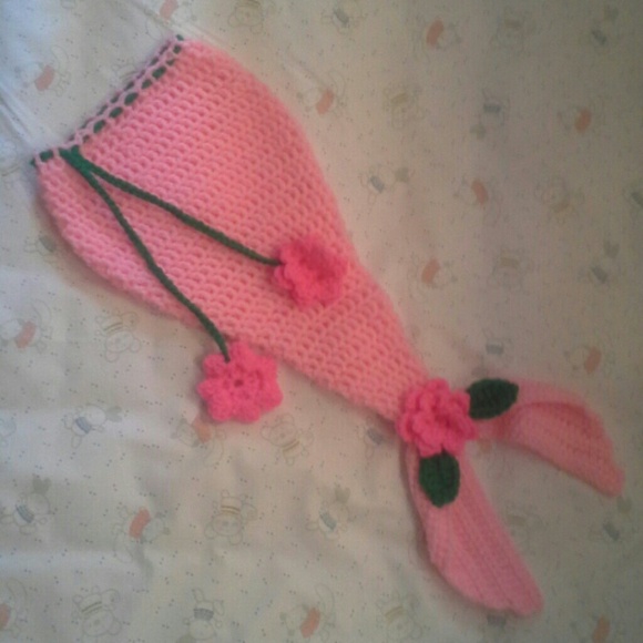 Newborn Crocheted Mermaid outfit
