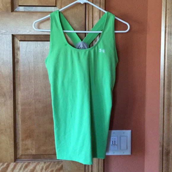 Bright Green Under Armour Tank