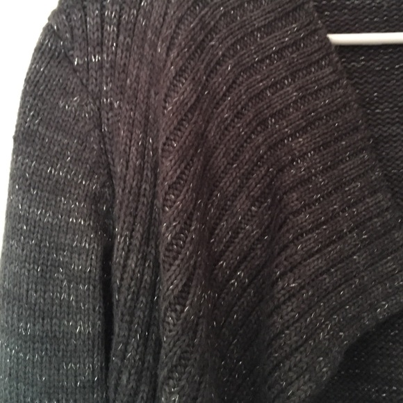 Dark Gray Slouchy Sweater - Picture 2 of 2