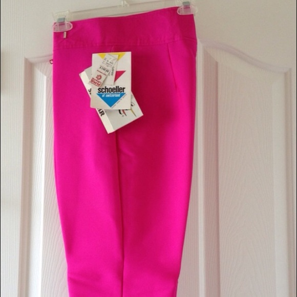Pink ski pants