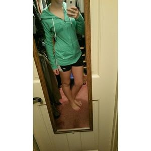 Toms aqua zip up sweatshirt