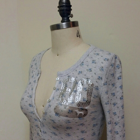 PINK VICTORIA'S SECRET Long-sleeved Thermal Top