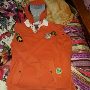 Polo rl collard hoodie