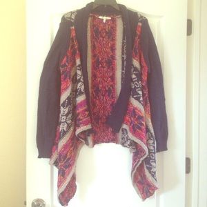 Brand New Drape Front Cardigan
