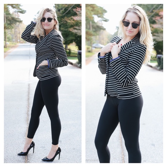 Striped Blazer