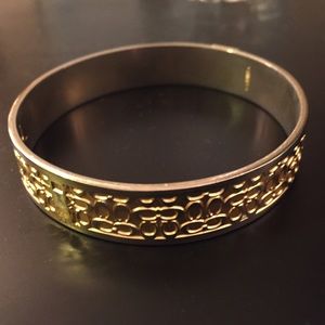 Gold Coach bangle